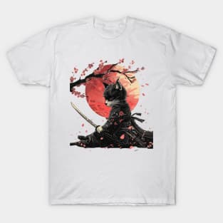 Cat Ninja Journeys Whiskered T-Shirt